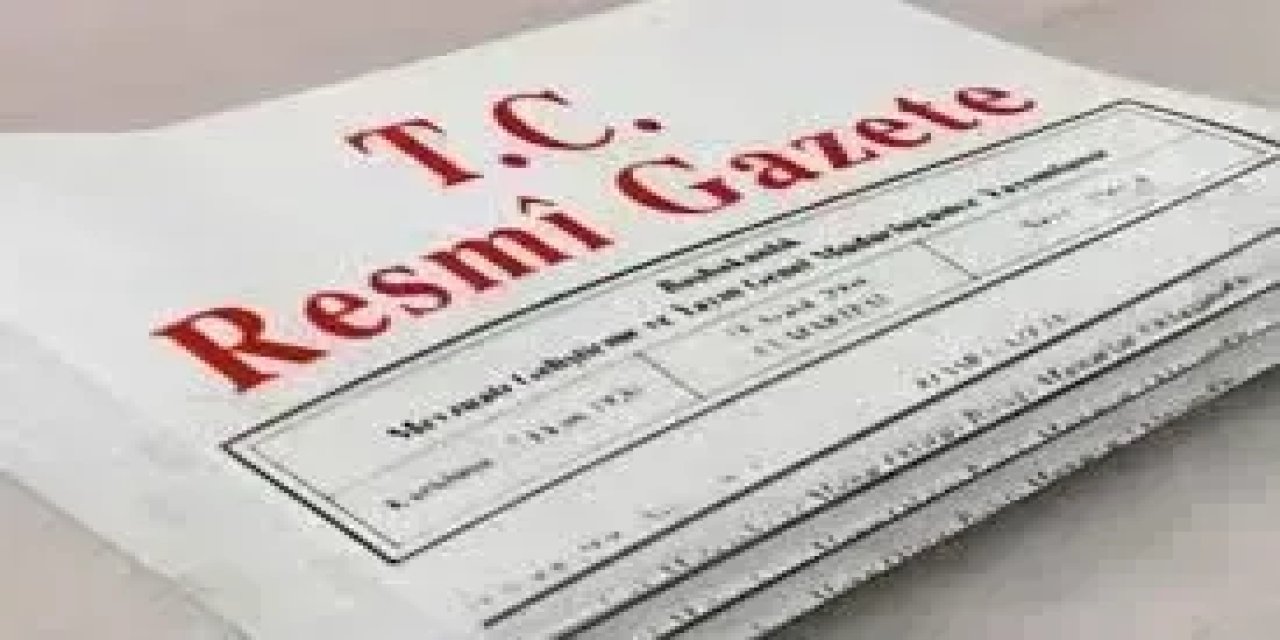 Resmi Gazete'de Bugün 12 Şubat 2025 Çarşamba
