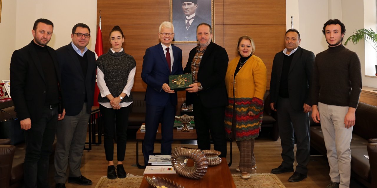 Litvanya Büyükelçisi Degutis’ten KOTO’ya ziyaret