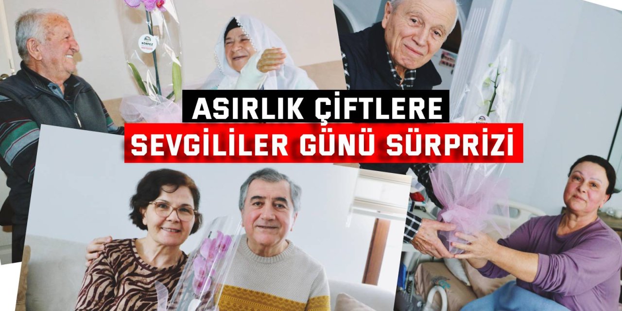 Asırlık çiftlere sevgililer günü sürprizi