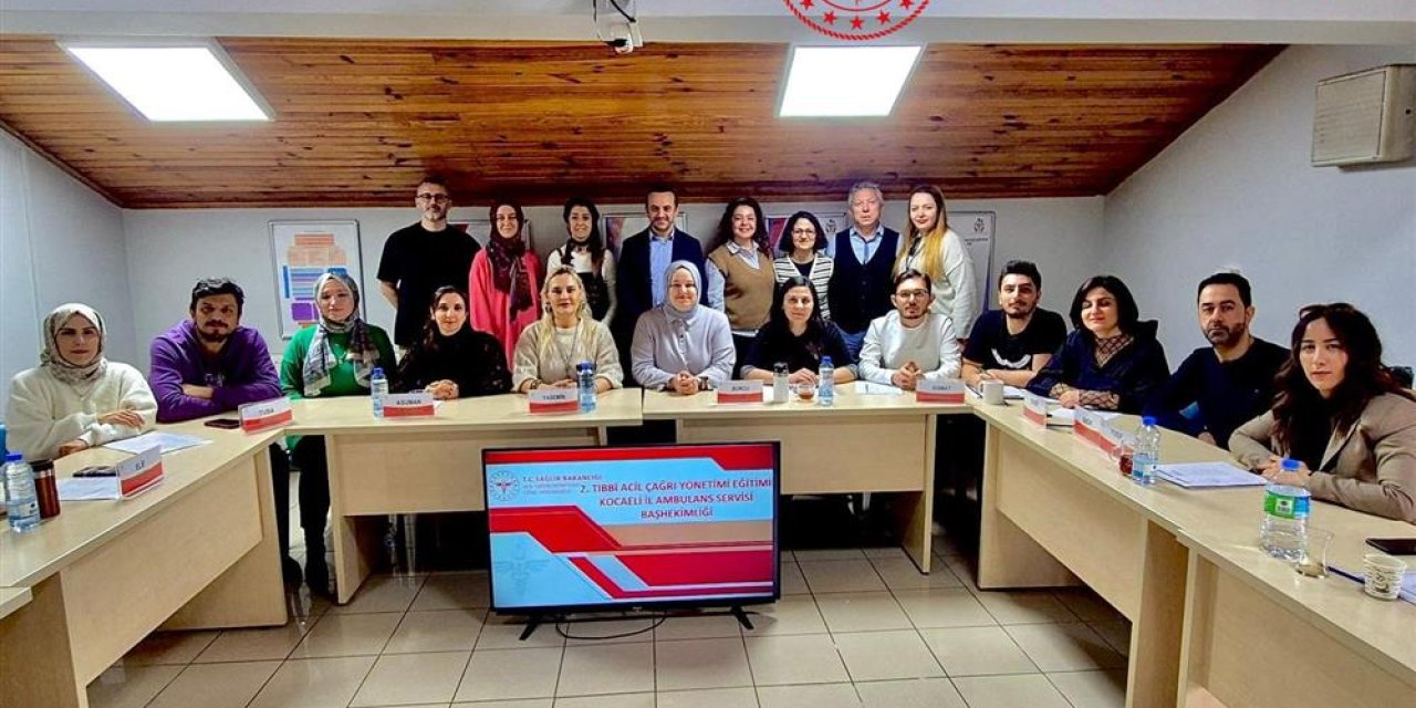 "2. Tıbbi Acil Çağrı Yönetimi Eğitimi" Gerçekleştirildi