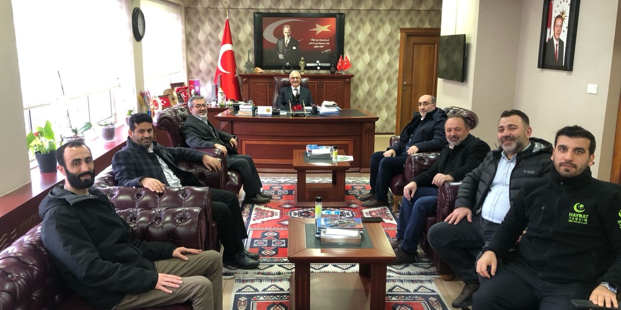 Kaymakam Özyiğit’e ziyaret