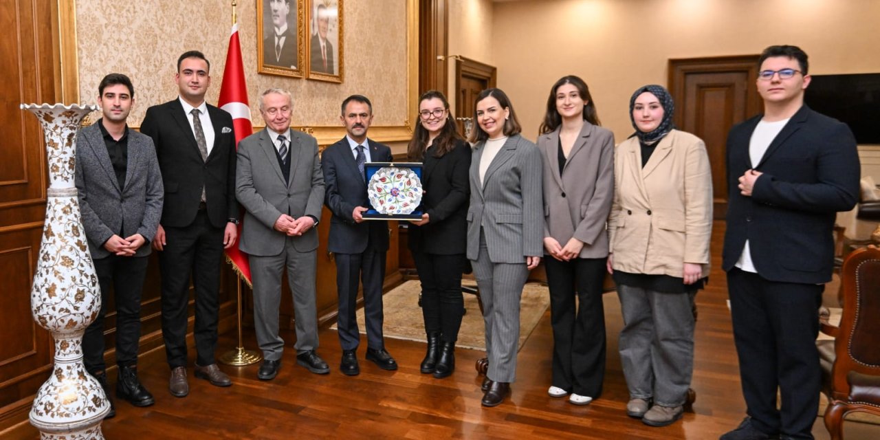 KOSTÜ’den Vali Aktaş'a Ziyaret