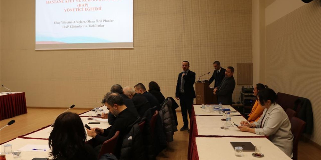 HAP yönetici eğitimi gerçekleştirildi