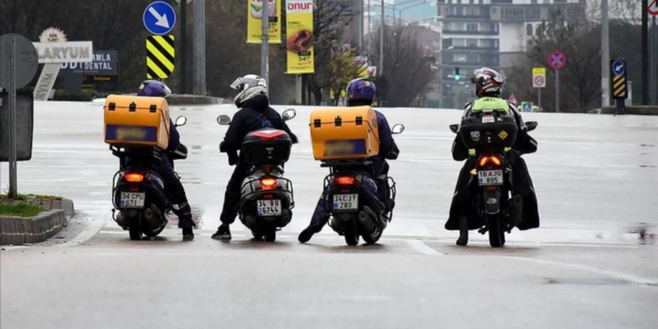 Kocaeli'de motokuryelere trafiğe çıkması yasağı