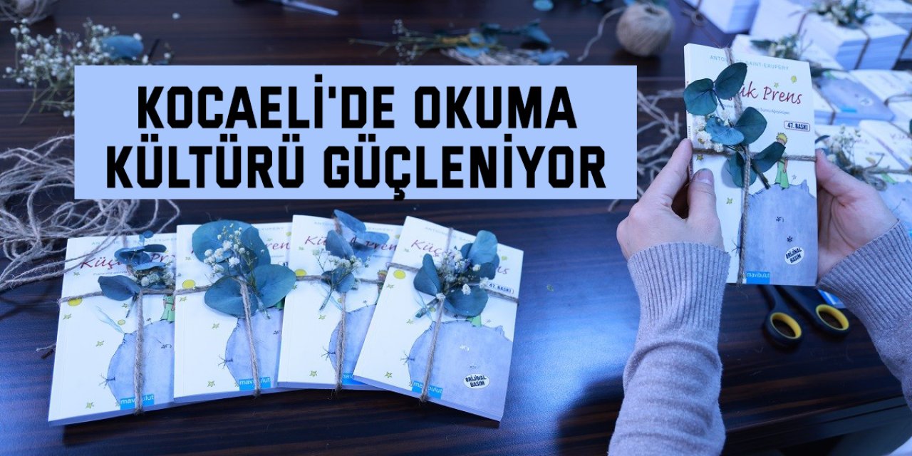 Kocaeli'de okuma kültürü güçleniyor