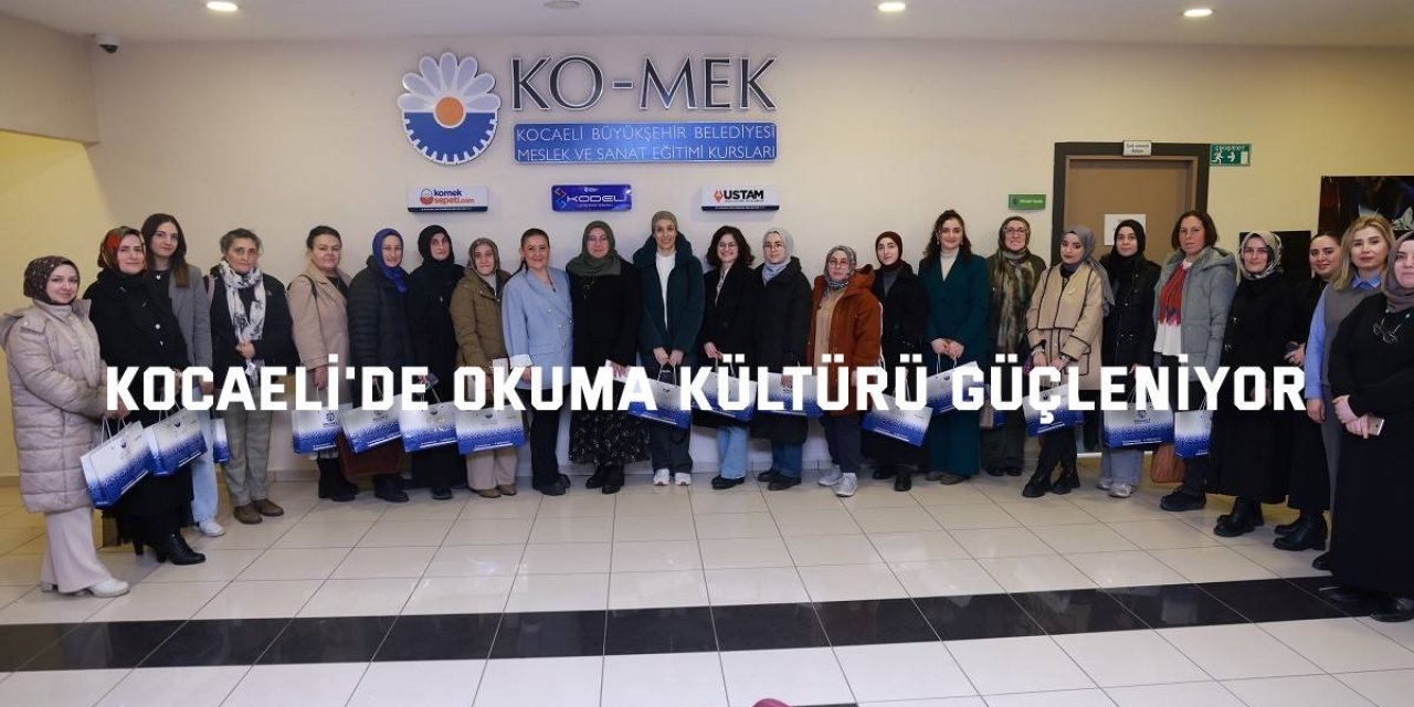 Kocaeli'de okuma kültürü güçleniyor