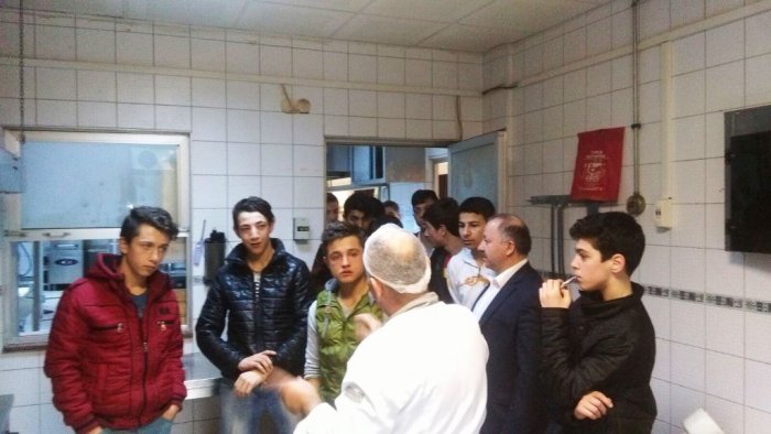 Öğrenciler İZAYDAŞ’ı inceledi