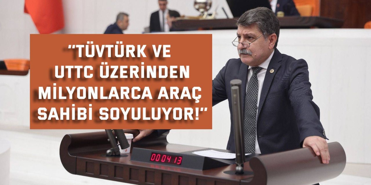 ‘’TÜVTÜRK ve UTTC üzerinden  milyonlarca araç sahibi soyuluyor!’’