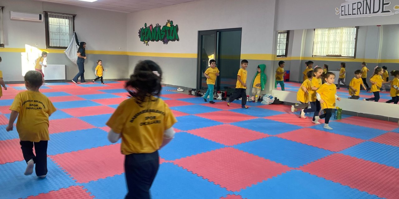 Kış spor okullarında eğitim