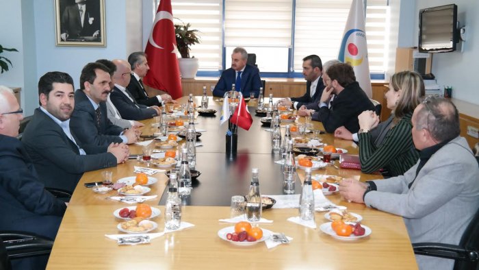 Yapı Müteahhitlerinden Çiler’e ziyaret