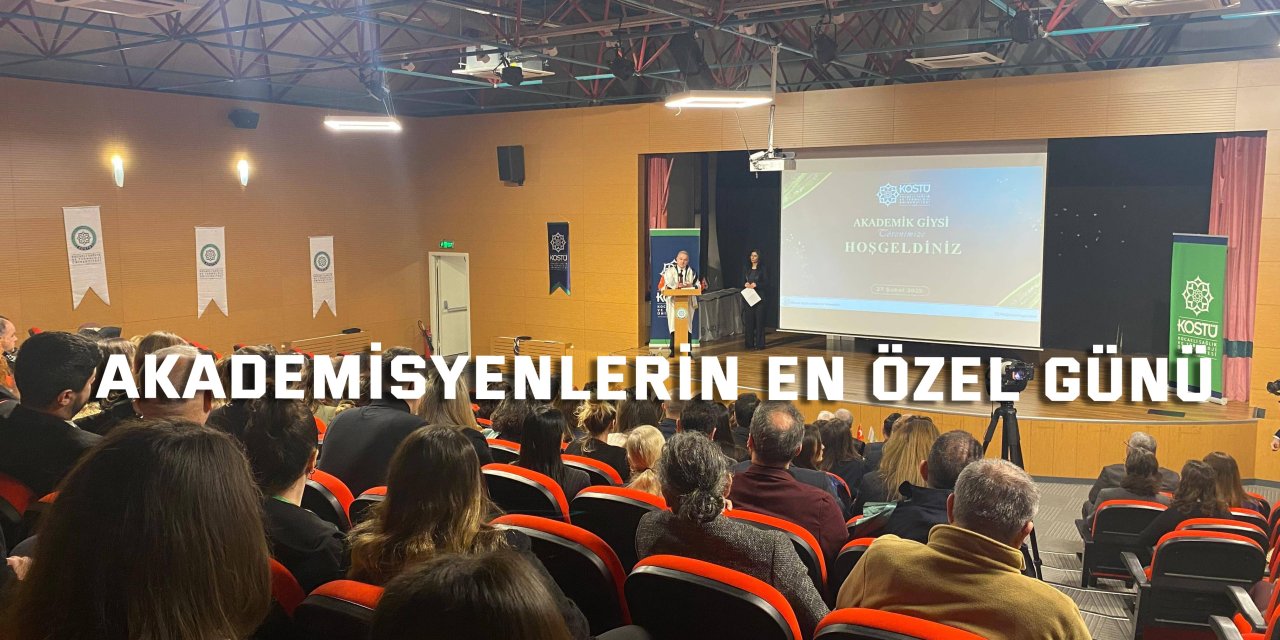 Akademisyenlerin en özel günü