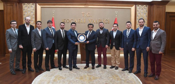 Genç işadamlarından Vali Güzeloğlu’na ziyaret