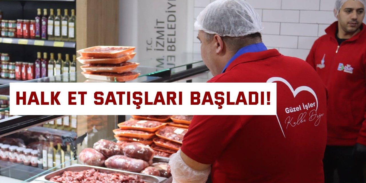 Halk Et Satışları Başladı!