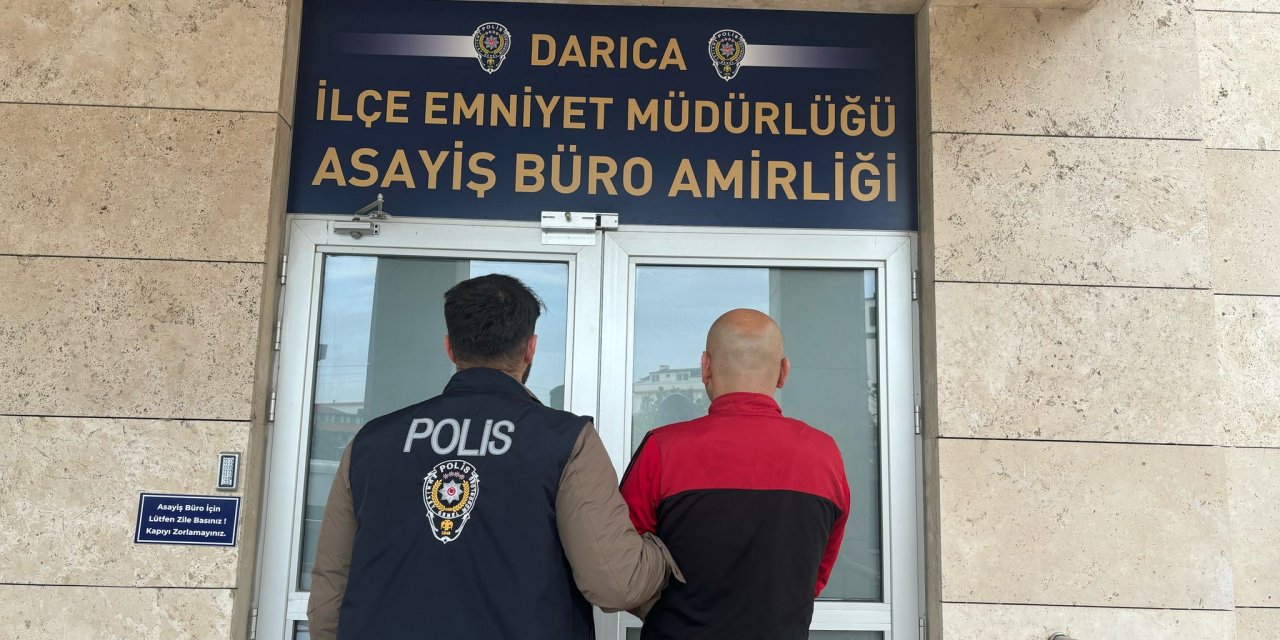 Suç dosyası kabarık: Kocaeli'de aranan hükümlü polisten kaçamadı!