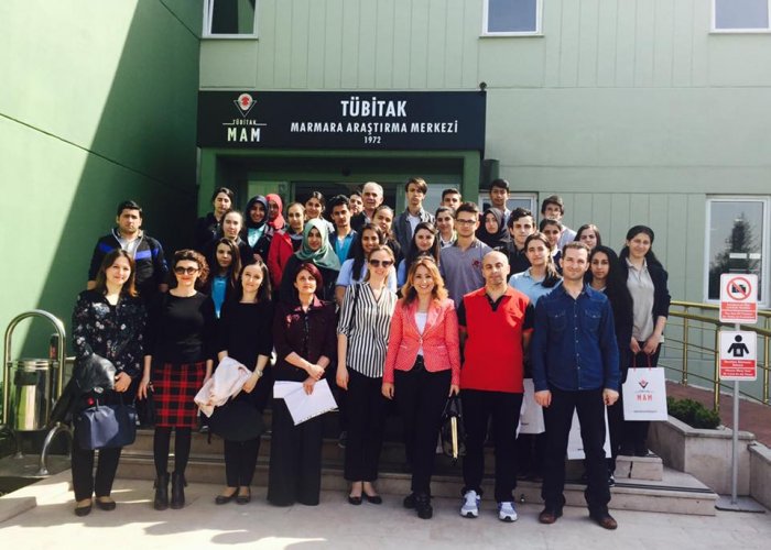 Öğrenciler TÜBİTAK’ı gezdi