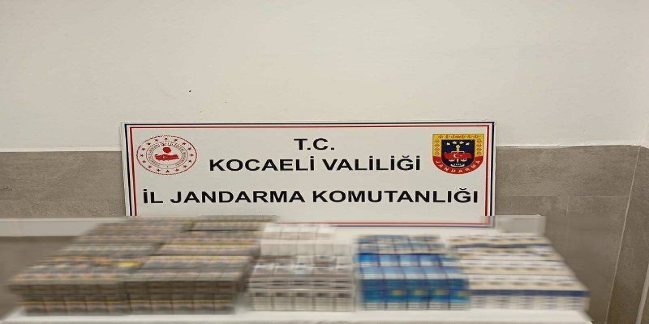 Kocaeli'de büyük kaçakçılık operasyonu! Milyonluk vurgun engellendi