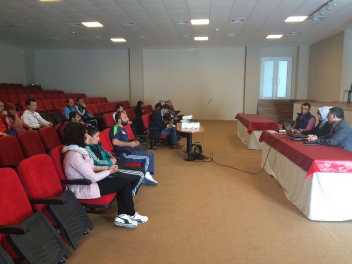 Toplantıda bir araya geldiler