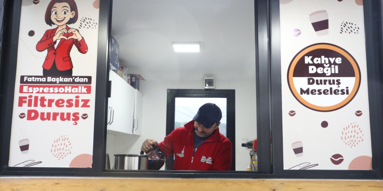 İzmit Belediyesi’nden 5 liraya filtre kahve