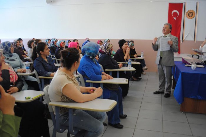 Kroman’da veliler sınavdan geçti