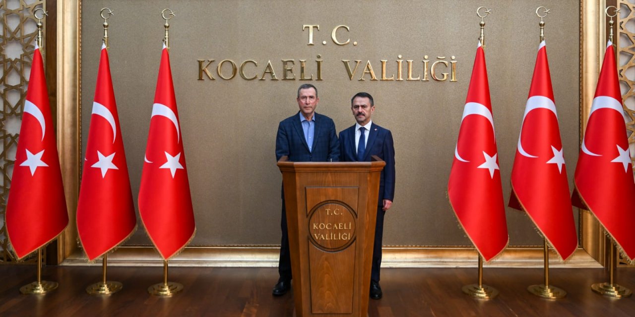 Emekli Vali Enis Yeter'den Vali Aktaş'a Ziyaret