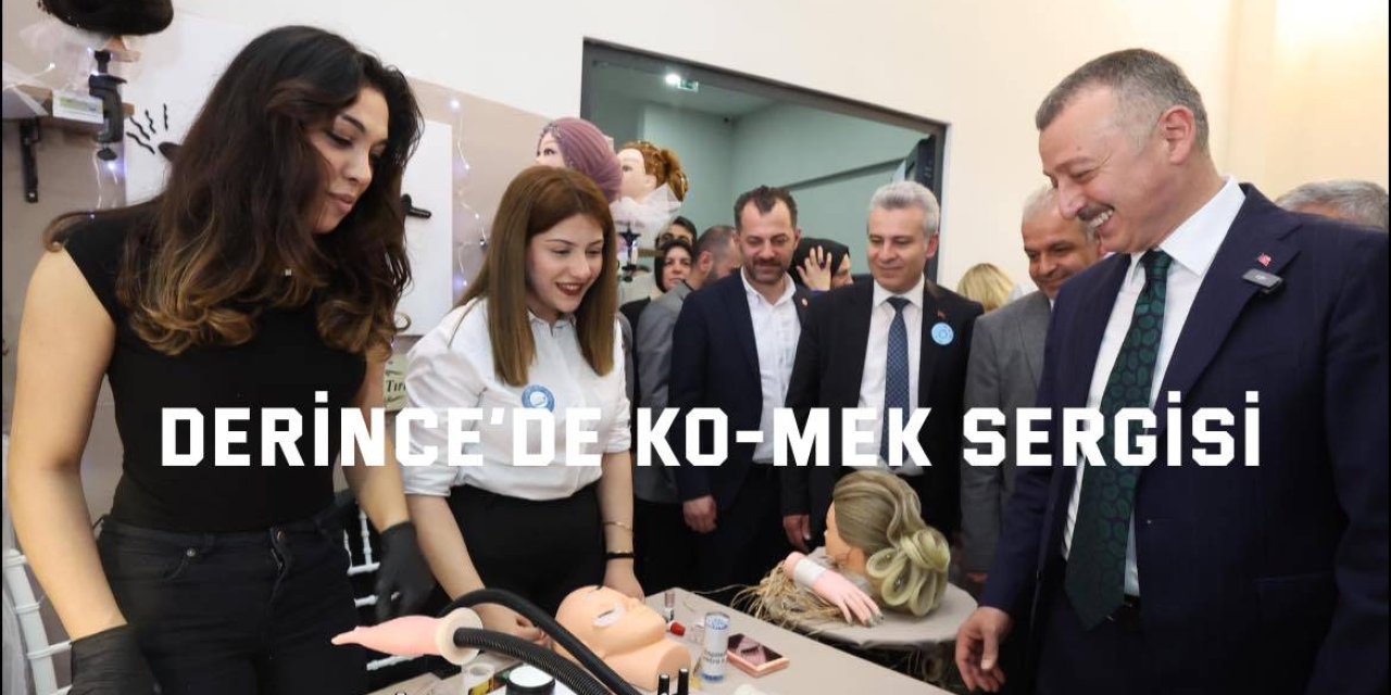 Derince’de KO-MEK Sergisi