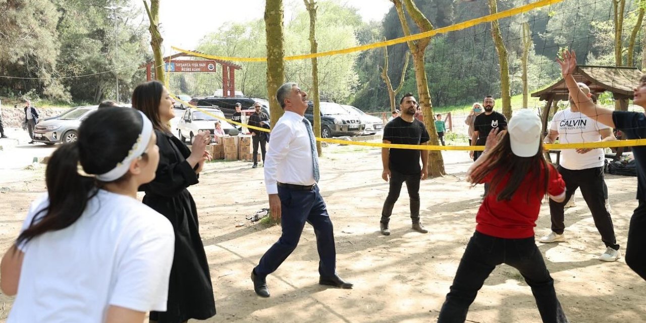 Çocuklar, Tavşancıl Yeşil Vadi'de buluştu