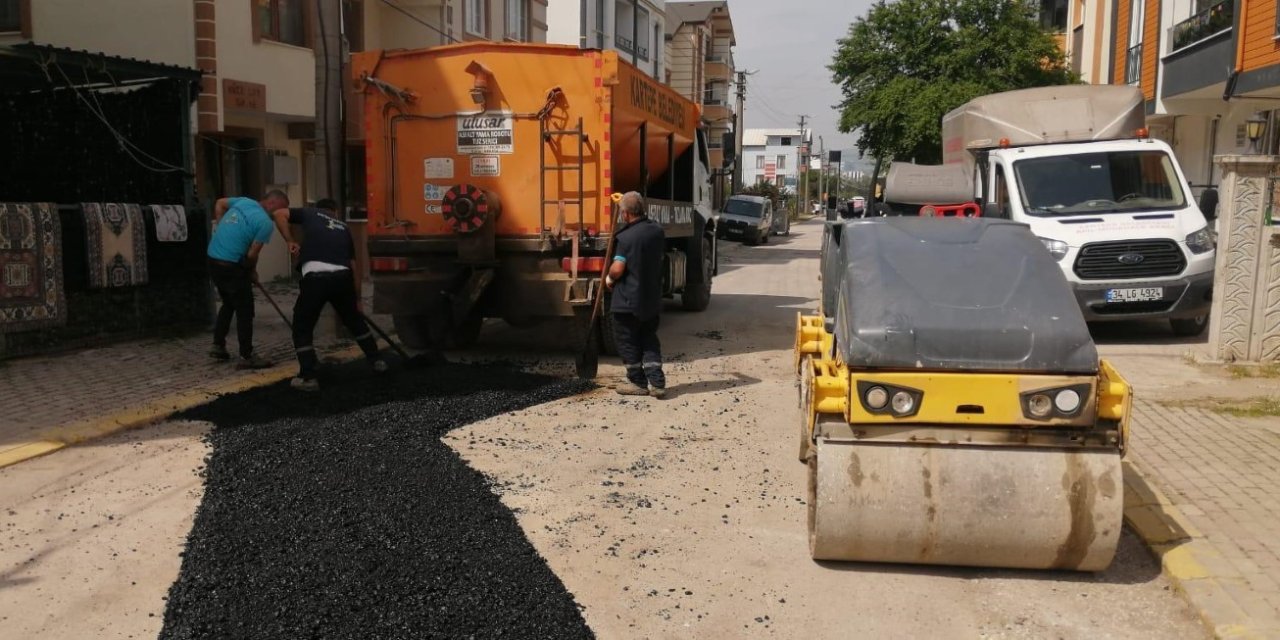 Yol konforlu hale getirildi