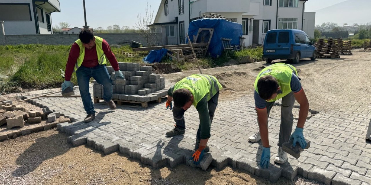 Acısu’da Kapsamlı Parke Tamiratı
