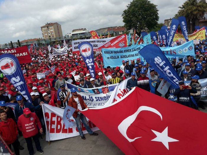 Gebze’de 1 Mayıs coşkusu