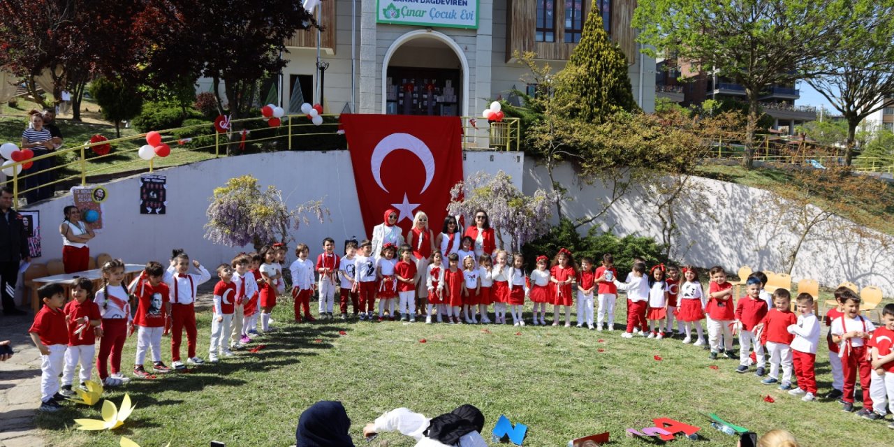 Çocuk Evleri’nde 23 Nisan  coşkusu doyasıya kutlandı