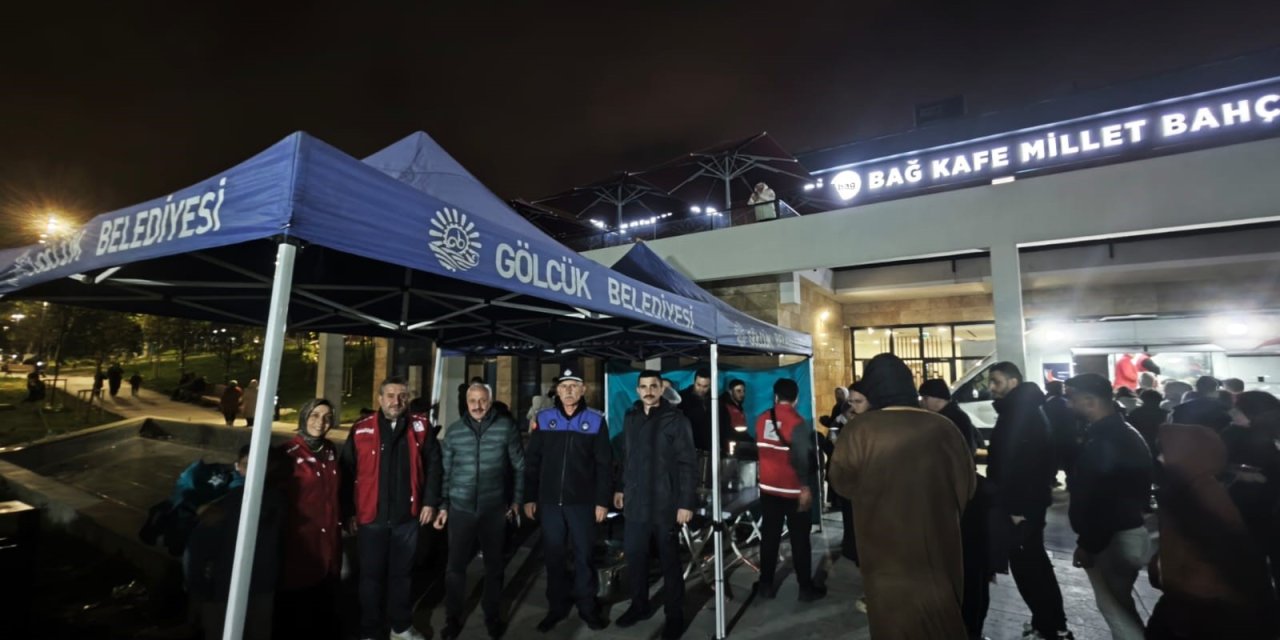 Gölcük'ten İstanbul'a yardım eli