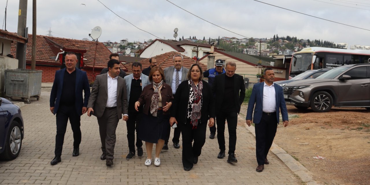 İzmit Belediyesi çalışmaları yerinde inceledi