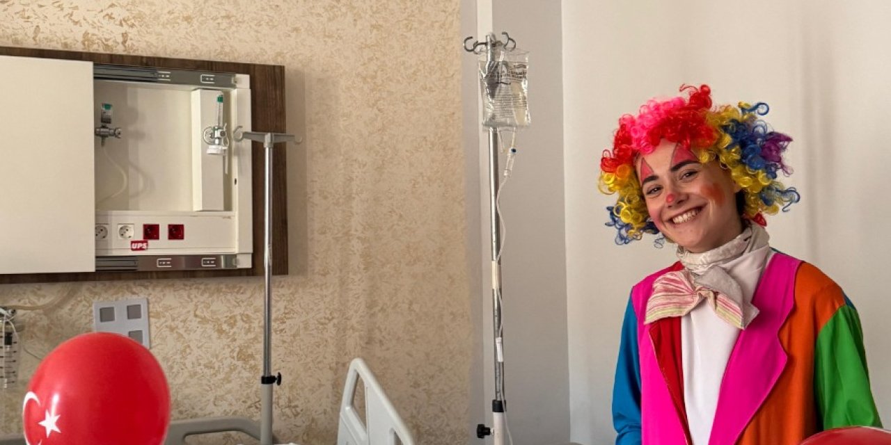 Büyükşehir, 23 Nisan’da hastanedeki çocukları unutmadı