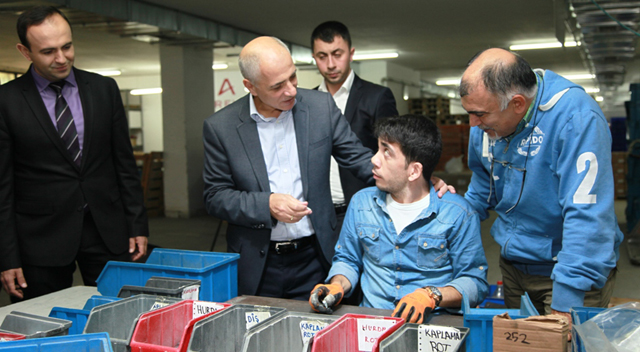 Çayırova'da ENİŞMER'le Engelsiz Üretim