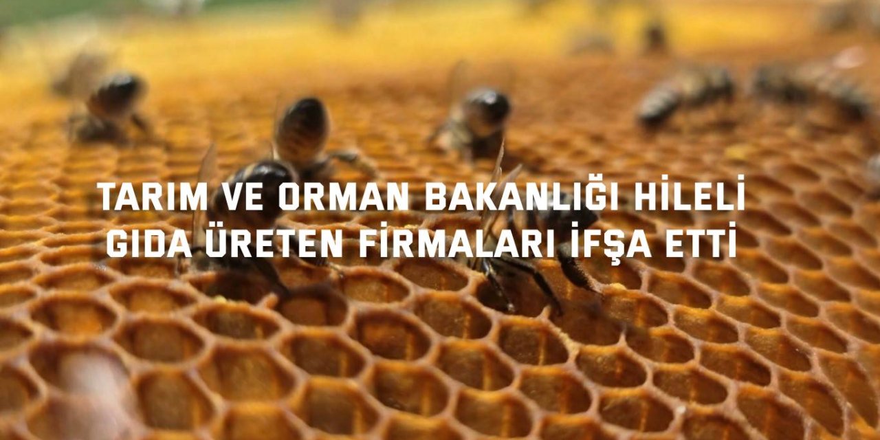 Tarım ve Orman Bakanlığı Hileli Gıda Üreten Firmaları İfşa Etti