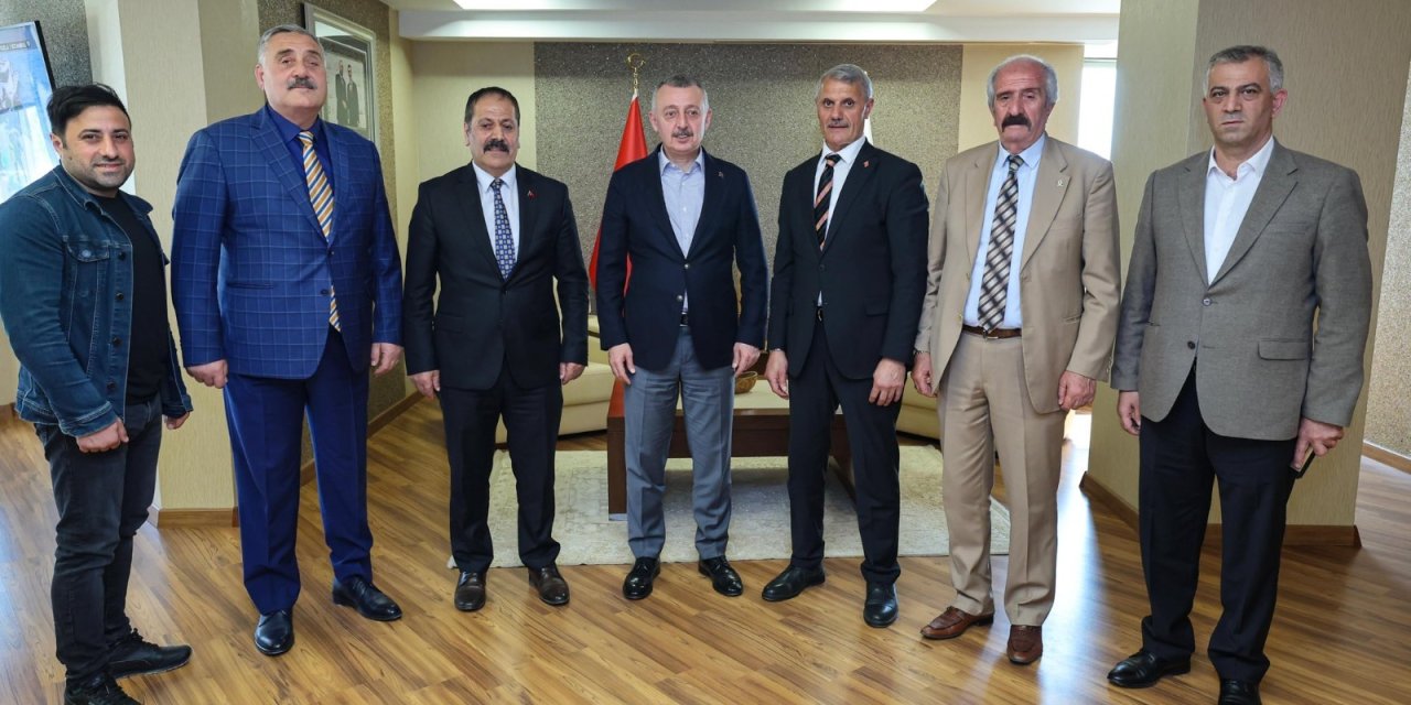 Başkan Büyükakın’a STK’lardan ziyaret