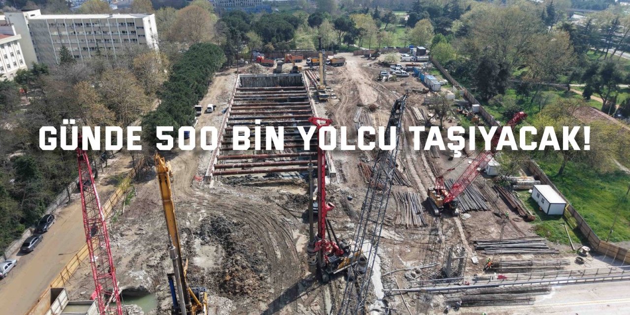 Günde 500 bin yolcu taşıyacak!