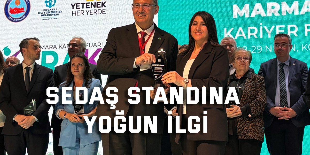 SEDAŞ standına  yoğun ilgi