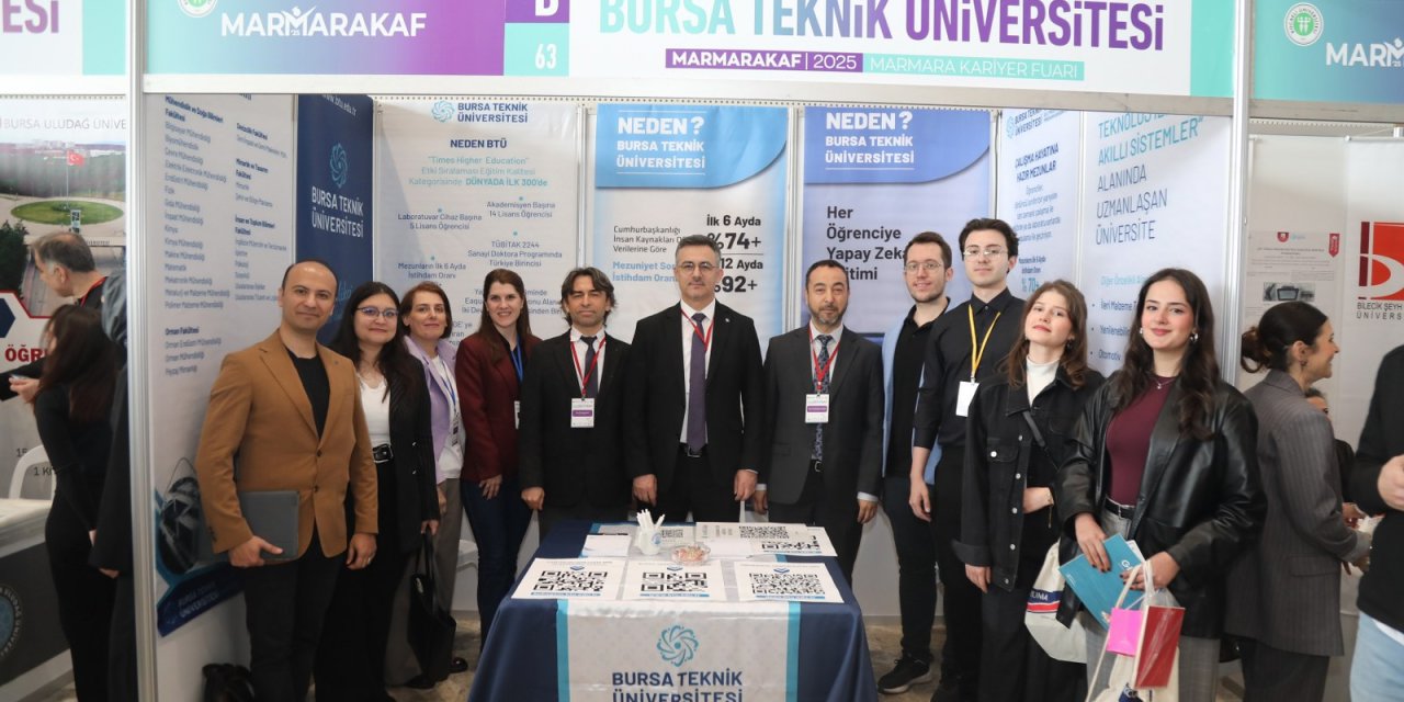 BTÜ Marmara Kariyer Fuarı'nda ilgi gördü