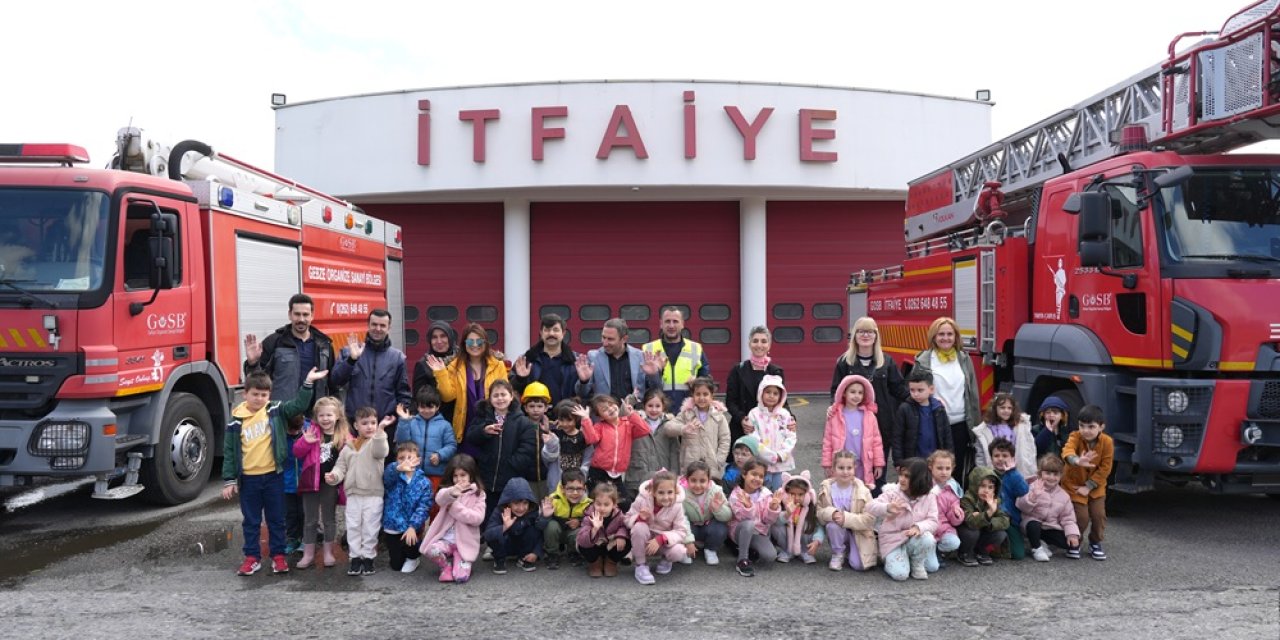 Öğrencilerden GOSB İtfaiyesine Ziyaret