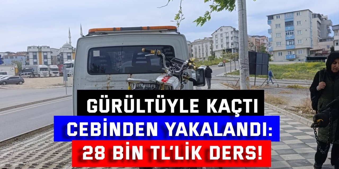 Gürültüyle Kaçtı, Cebinden Yakalandı: 28 Bin TL’lik Ders!
