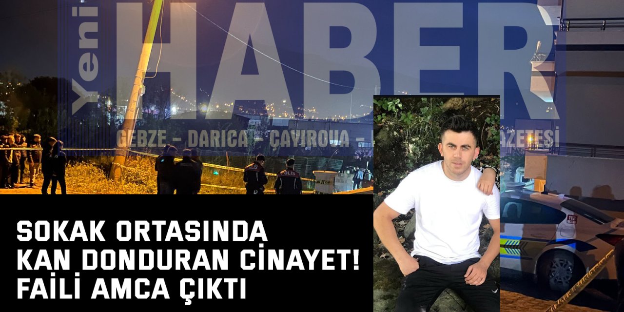 Sokak Ortasında Kan Donduran Cinayet! Faili Amca Çıktı