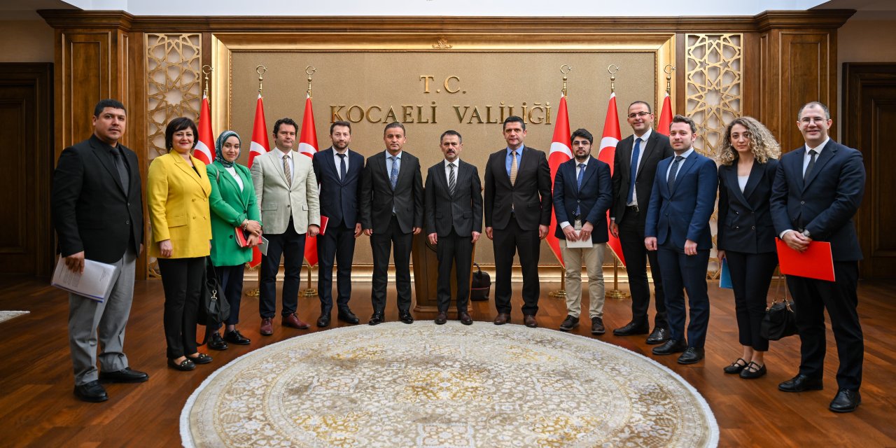 Vali İlhami Aktaş'ı Ziyaret Etti
