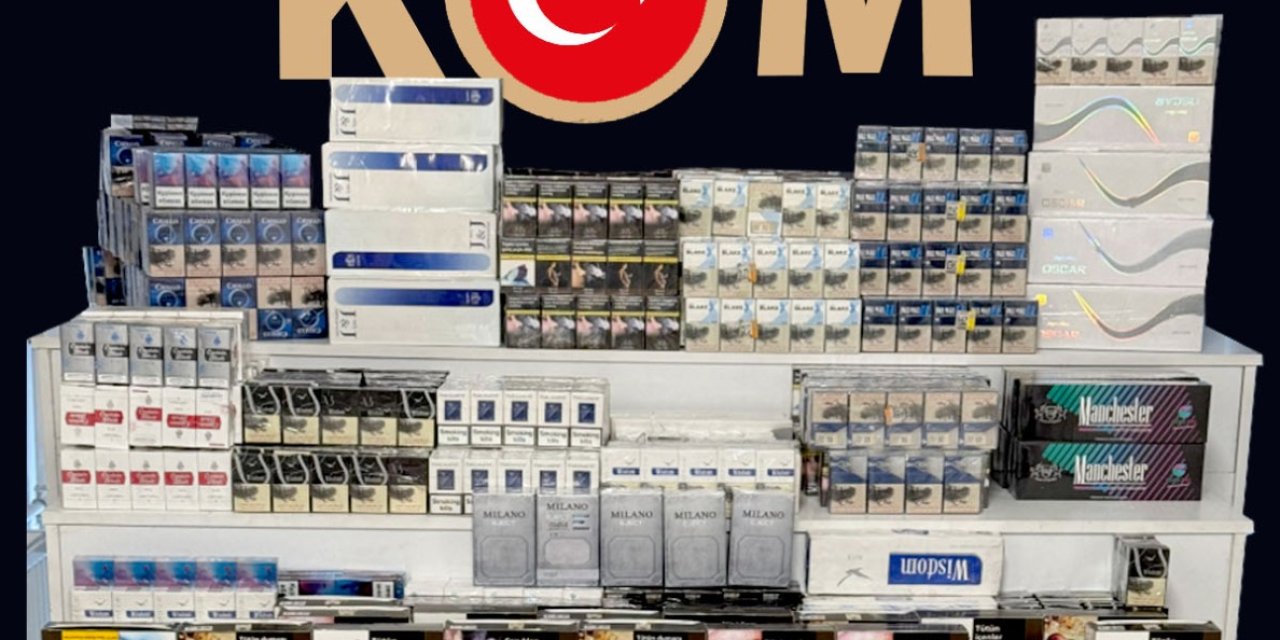 Kocaeli’de Kaçak Sigara Operasyonu:6 Adrese Baskın: 4 Gözaltı
