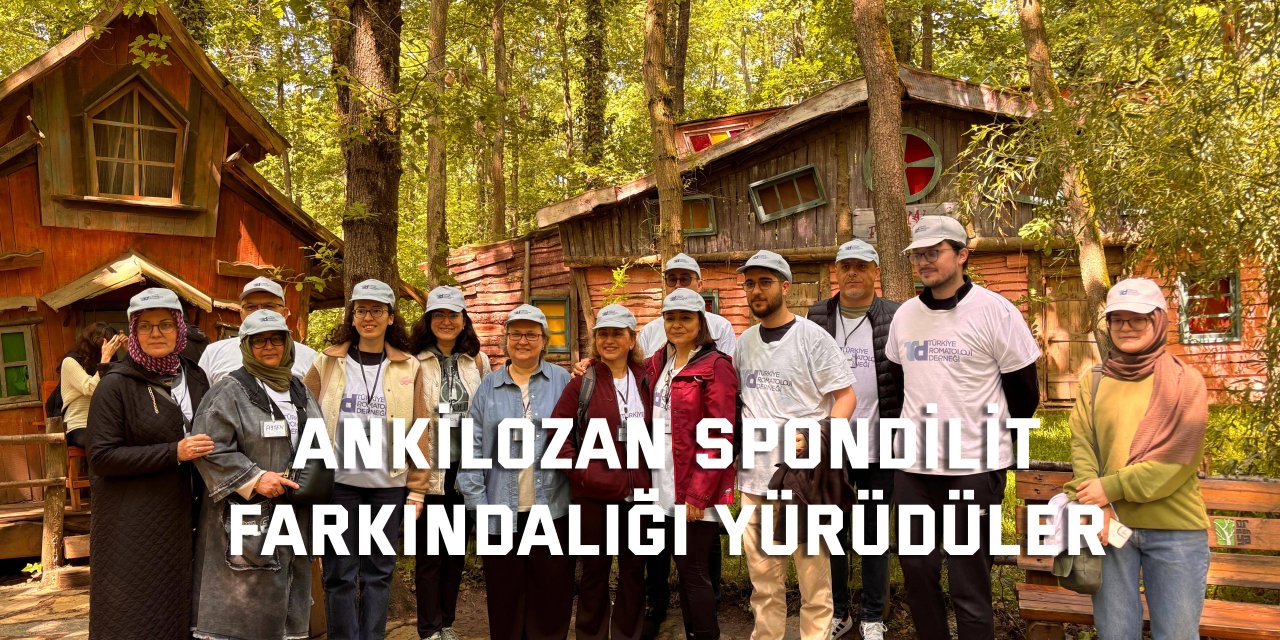 Ankilozan Spondilit  Farkındalığı Yürüdüler