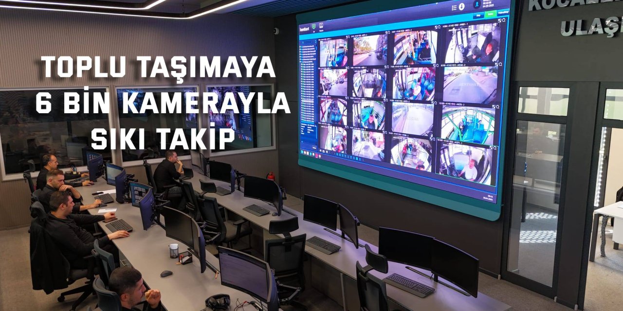 Kocaeli'de 2 bin 222 araç anlık denetleniyor