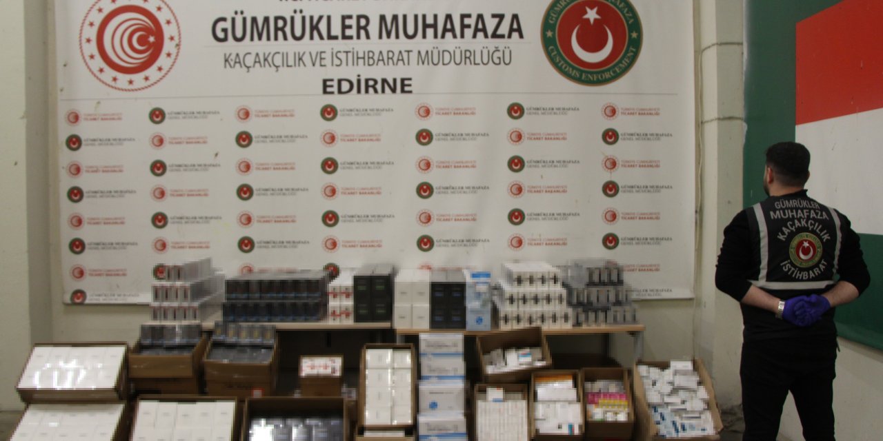 Milyonlarca liralık kaçak eşya ele geçirildi
