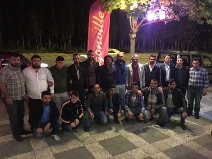 Trabzonlu gençler Barış Mahallesi’nde toplandı