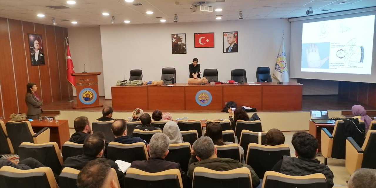 Belediye Personeline İlk Yardım Eğitimi