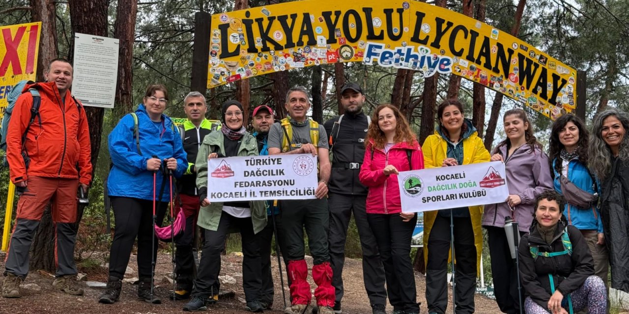 Kocaeli Dağcılık Likya Yolunda